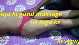 Le Massage À L'Huile De Bhabhi Ji Mène À Un Trio Chaud