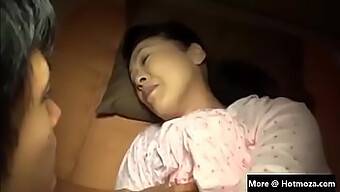 Japanese Milf Gets Fucked By Her Horny Son