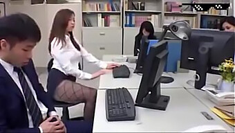 Asian Office Friends Get Naughty On Hidden Cam