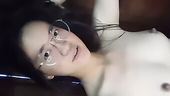 Asian Girl Gets Horny And Masturbates At Home