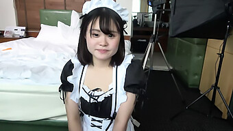 Japanese Girls In Maid Outfits Give Blowjobs And Get Their Asses Fucked