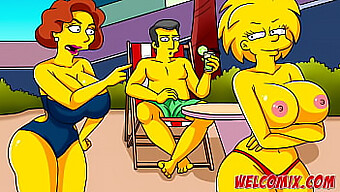 Karayipler'De Lezbiyen Zevki: Simpsonlar'In Toonları