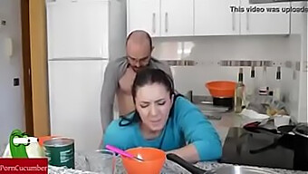 Latest Kitchen Sex Between Husband And Wife Results In Hardcore Stepdad Intervention