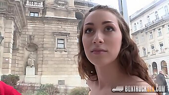 Leyla Benthe Gives A Mind-Blowing Blowjob In Public