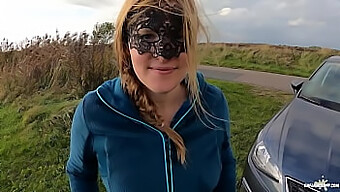 Amateur Blowjob And Facial In Nature With A Hot Teen