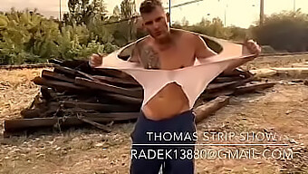 Thomas J Strips Down To Nothing