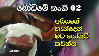 Sri Lankan Teen Gives A Cum-Filled Blowjob To A Guy