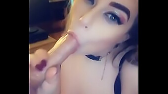 Amelia Skye Gets Her Face Covered In Cum After A Rough And Intense Facial