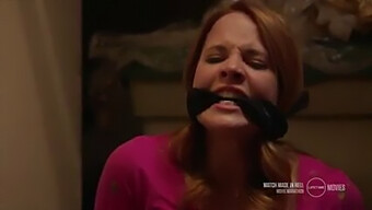 Katie Leclerc'S Gagging And Bridge Play In A Bridge'S Revenge