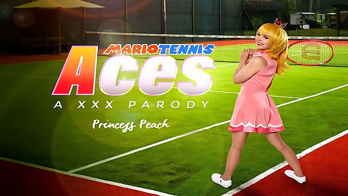 Đụ Một Cô Gái Mảnh Mai Trong Vai Princess Peach Trong Phim Khiêu Dâm Vr