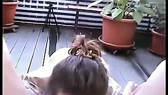 Video Buatan Sendiri Dari Seorang Wanita Dewasa Amatir Seksi Yang Menikmati Seks Di Balkon