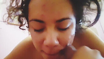 Big Tits Latina Gets A Facial In This Pov Video