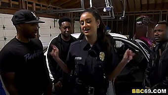 Big Black Cock Gets Deepthroat From Police Officer Eliza Ibarra