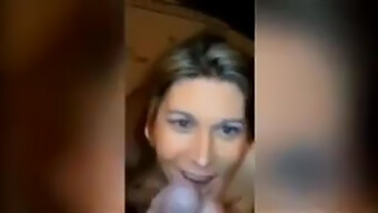 Wife Shares Cock With Mom In Steamy Threesome