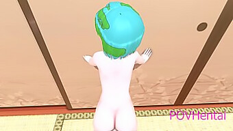 Teen (18+) Earth-Chan Prend La Position Du Missionnaire Dans Une Vidéo Hentai