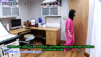 Asian Nurse'S Masturbation Session With Sex Toy