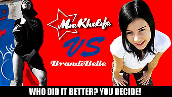 Mia Khalifa Vs. Brandi Belle ในการต่อสู้ด้วยการอมควย