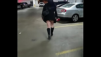 Milf Flashes In Public In Exhibitionist Video