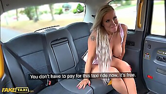 European Milf With Big Boobs Rides For Free And Gets Fucked In Taxi