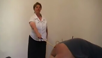 Milf Gets Kinky With Caning