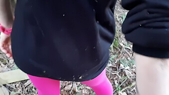 Petite Babe Fucks Hard In The Great Outdoors