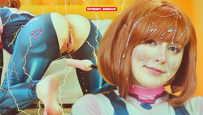 Uravity'S Sex Machine Fucks Her Ass And Pussy In Close-Up