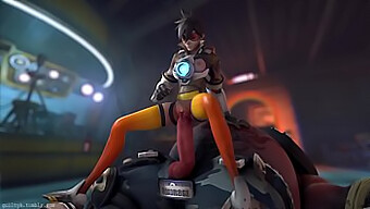 Guilty Pleasure: Tracer And Roadhog In Animated Porn