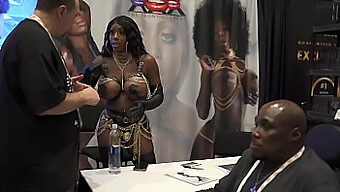 Yum The Boss Presents Mystique'S Big Tits And Ass In A Legendary Avn 2020 Performance