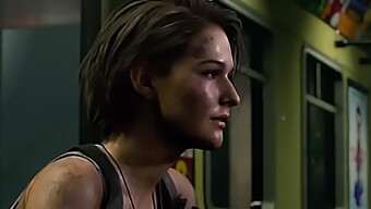 Jill Valentine A Jej Análne Dobrodružstvo S Veľkým Penisom (3d)