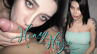 Honey Haze Gets Her Ass Licked And Swallows Cum In This 69 Video