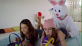 La Surprise De Easter Bunny: Un Fétiche Pour Le Cul Et Les Éjaculations Internes