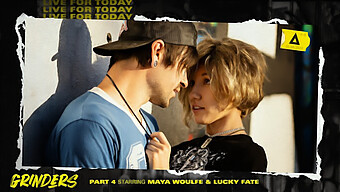 แตกในกลางแจ้งที่ยอดเยี่ยมกับ Maya Woulfe และ Lucky Fate